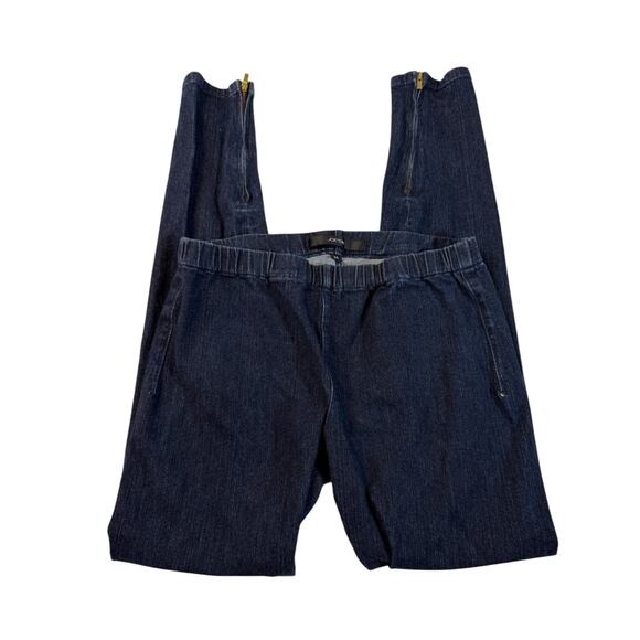 Joe's Jeans Zippered Ankle Jeggings Stretch Womens Size Medium USA Soft Denim - Picture 2 of 6